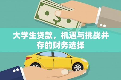 芦淞大学生贷款，机遇与挑战并存的财务选择