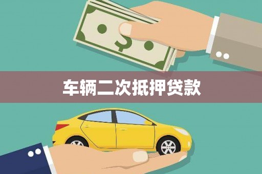 芦淞车辆二次抵押贷款