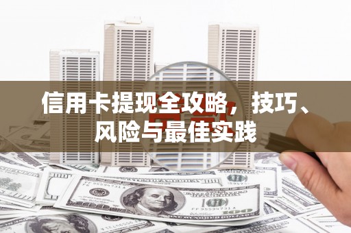 芦淞信用卡提现全攻略，技巧、风险与最佳实践
