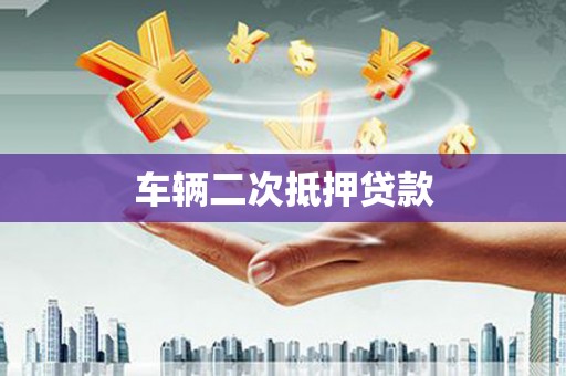 芦淞车辆二次抵押贷款