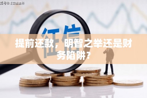 芦淞提前还款，明智之举还是财务陷阱？
