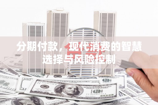 芦淞分期付款，现代消费的智慧选择与风险控制