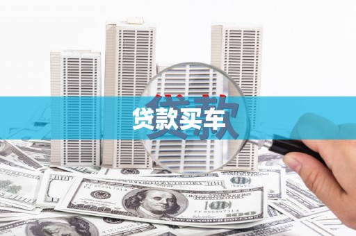 芦淞贷款买车