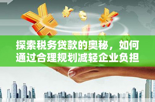 芦淞探索税务贷款的奥秘，如何通过合理规划减轻企业负担