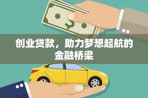 芦淞创业贷款，助力梦想起航的金融桥梁