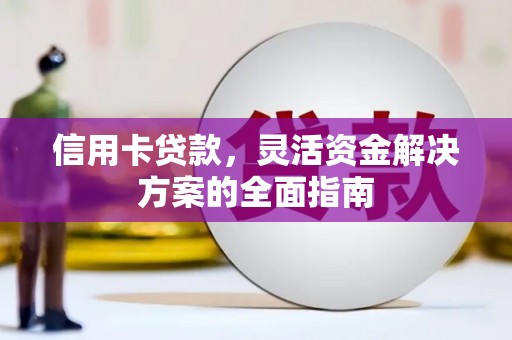 芦淞信用卡贷款，灵活资金解决方案的全面指南