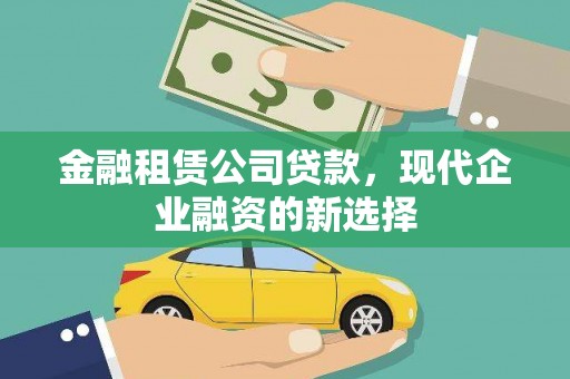 芦淞金融租赁公司贷款，现代企业融资的新选择