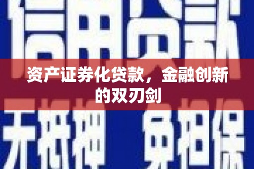 芦淞资产证券化贷款，金融创新的双刃剑