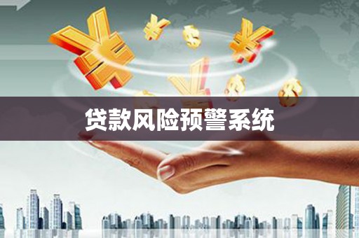 芦淞贷款风险预警系统