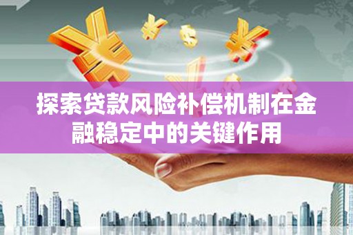 芦淞探索贷款风险补偿机制在金融稳定中的关键作用