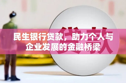 芦淞民生银行贷款，助力个人与企业发展的金融桥梁