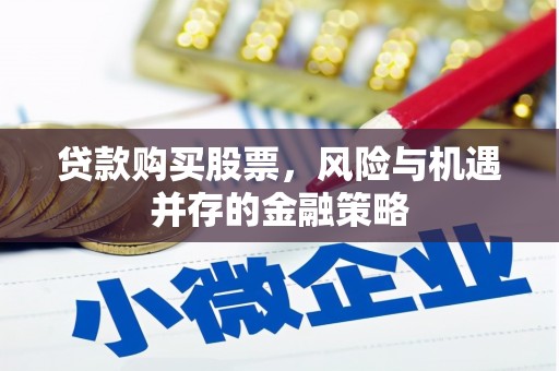 芦淞贷款购买股票，风险与机遇并存的金融策略