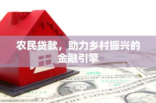 芦淞农民贷款，助力乡村振兴的金融引擎
