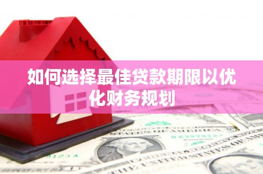 芦淞如何选择最佳贷款期限以优化财务规划