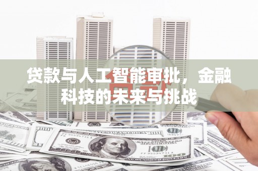 芦淞贷款与人工智能审批，金融科技的未来与挑战