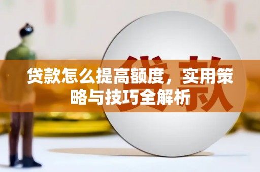 芦淞贷款怎么提高额度，实用策略与技巧全解析