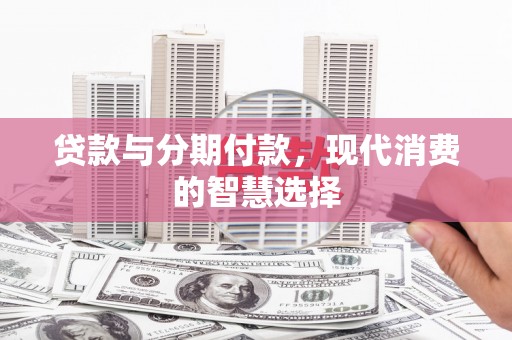 芦淞贷款与分期付款，现代消费的智慧选择