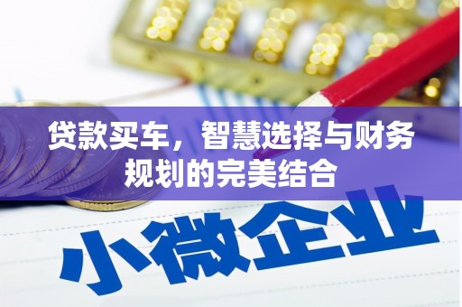 芦淞贷款买车，智慧选择与财务规划的完美结合