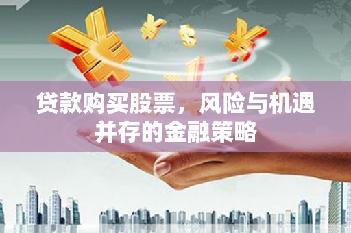 芦淞贷款购买股票，风险与机遇并存的金融策略