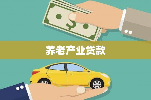 芦淞养老产业贷款