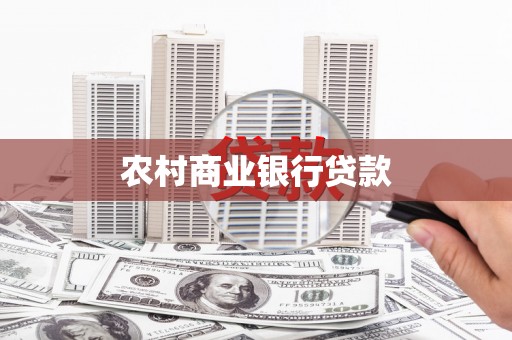 芦淞农村商业银行贷款