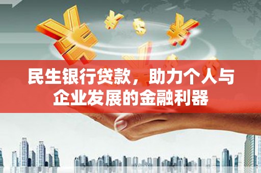 芦淞民生银行贷款，助力个人与企业发展的金融利器