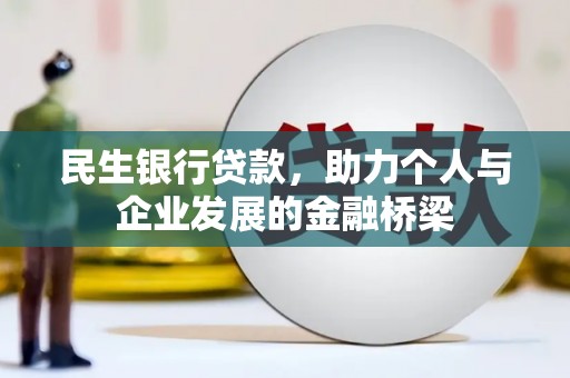 芦淞民生银行贷款，助力个人与企业发展的金融桥梁