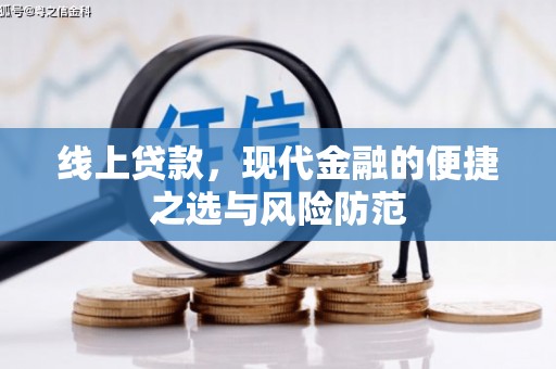 芦淞线上贷款，现代金融的便捷之选与风险防范