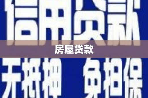 芦淞房屋贷款