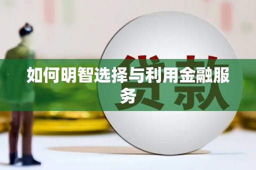 芦淞如何明智选择与利用金融服务