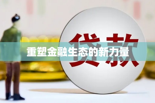 芦淞重塑金融生态的新力量