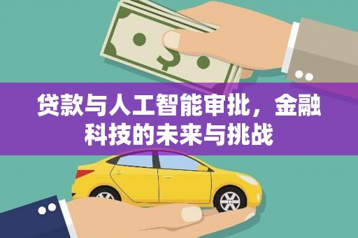 芦淞贷款与人工智能审批，金融科技的未来与挑战