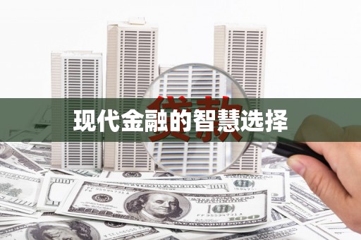 芦淞现代金融的智慧选择