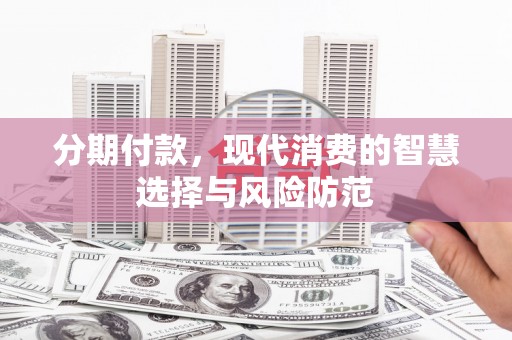 芦淞分期付款，现代消费的智慧选择与风险防范