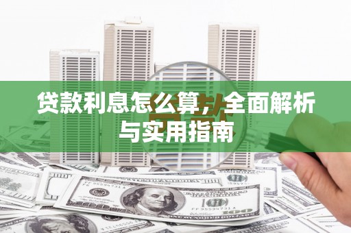 芦淞贷款利息怎么算，全面解析与实用指南