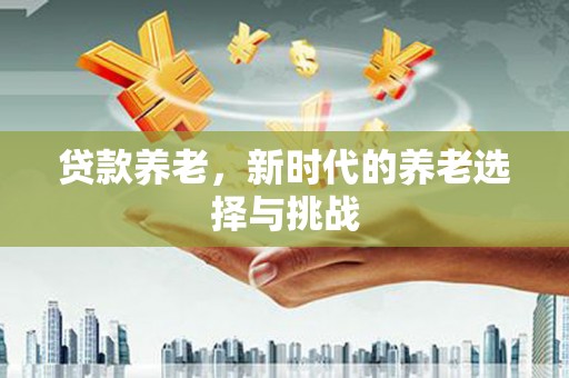 芦淞贷款养老，新时代的养老选择与挑战