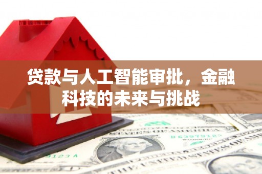 芦淞贷款与人工智能审批，金融科技的未来与挑战