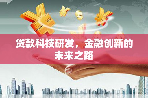 芦淞贷款科技研发，金融创新的未来之路