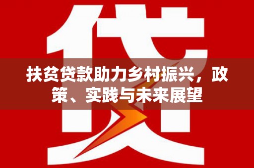 芦淞扶贫贷款助力乡村振兴，政策、实践与未来展望