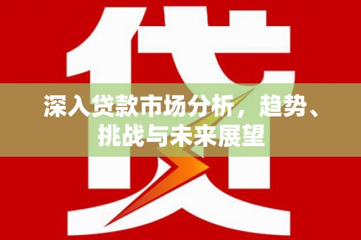 芦淞深入贷款市场分析，趋势、挑战与未来展望
