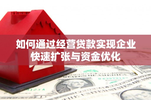 芦淞如何通过经营贷款实现企业快速扩张与资金优化