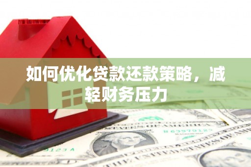 芦淞如何优化贷款还款策略，减轻财务压力