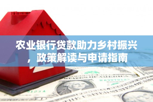 芦淞农业银行贷款助力乡村振兴，政策解读与申请指南