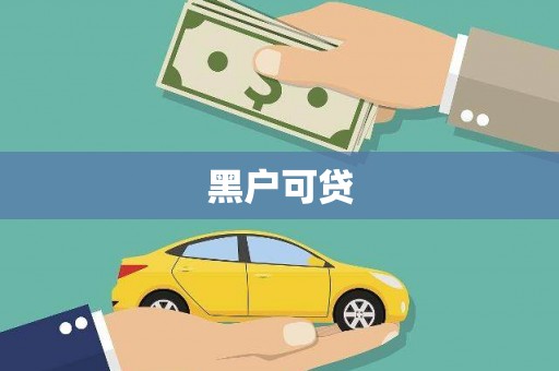 芦淞黑户可贷