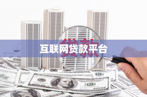 芦淞互联网贷款平台